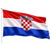 TK Gruppe Timo Klingler Bandiera della Croazia - Coppa del Mondo 2026 - Articolo per tifosi - Poliestere e occhielli metallici - Campionato del Mondo (Croazia 90 x 150 cm)