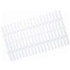 Generic Griglia di Troppopieno for Scarico Piscina, for Doccia con A Canale Flessibile,per Passaggi Pedonali for Recinzioni da Giardino(White,18cm/10piece)