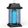 PALONE Lampada Antizanzare Elettrica, 20W 4500V UV Trappola Zanzare Elettrico, Impermeabile IPX4 Lampada Repellente Zanzare Per Campeggio, Giardino, Interni ed Esterni, Silenzioso e Sicuro