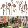 TTYSHIP 10 tappi per fiori in metallo, per giardino, cortile, terrazza, balcone