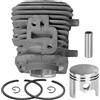 Hujago 541201820 54.120.1820 Kit di ricostruzione del pistone del cilindro da 34 mm per il motore decespugliatore Kawasaki TH26