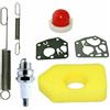 DCYURDSZX Un Set di Kit di Manutenzione for Tosaerba 698369, Filtro dell'Aria Adatto for Motori Brigg Stratto Classic e Sprint