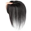 Yeory Topper per capelli vecchi capelli umani da 9, 8 pollici toppers umano per donne sottili clip di base di seta in estensioni naturali alla ricerca di usi quotidiani neri naturali, toppers