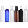 GANAZONO 6 Pezzi Set di Contenitori Ricaricabili per Cosmetici da Viaggio da 250ml in Pet e Pp, Bottiglie Portatili Anti-perdita per Shampoo e Lozione Durante Viaggi Outdoor Colore Casuale