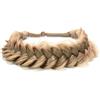TOECWEGR Fascia per capelli con treccia classica, morbida e ampia, accessorio di bellezza per donna e ragazza (Tipo B-1)