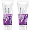 AVON Foot Works - Maschera in argilla con lavanda, confezione da 2 x 75 ml