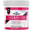 Physis probiotici donna | 120 compresse | Trattamento contro mughetto, cistiti, IVU e vaginosi batterica | Probiotici donna salute intestino | 3 in 1 sana flora intestinale e riduce gonfiori