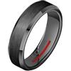 Sector No Limits Row anello Uomo in Ceramica, smalto nero - SACX15027