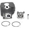 MIGHTY SCAPERS Piston e Ring Kit 52mm per la riparazione del motore Chainsaw Compatibile con MS380 MS 380 038