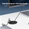 GRAUGEAR USB 3.0 Tisch Hub mit Audio- und Mikrofonanschluss