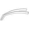 AREARICAMBI ANTIVENTO COMPATIBILE CON YARIS 5 PORTE 2006 AL 2011 FUME COPPIA ANTERIORE