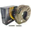 XINHAN AUTO PARTS Xinhan - Copertura termica per turbocompressore, in titanio, T25, T3, T4, T6, con molle di fissaggio (T3)