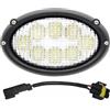 Hooma 40W Fari LED Trattore Ovale 12V/24V Faro da Lavoro Led Ovali Compatibile Con Challenger Fendt Gleaner Massey Ferguson Mietitrebbia Trattore (Con connettore)