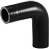 QUARKZMAN Tubo Del Refrigerante In Silicone Nero 1 Pz 30mm ID 90° Per Auto | Lunghezza 90mm Spessore 5mm Max 300°C Min -60°C Pressione 1Mpa Per Liquido Raffreddamento Olio Motore Freni Antigelo Aria