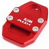 UUTTMOTO Cavalletto Moto Laterale Per S&ym ADX 300 Adx300 2023 2024 Piastra Di Estensione Allargata Cavalletto Laterale Per Moto Pedale Allargato Piastre Appoggio