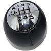 Generic For Fiat Scudo 2 II 2007-2016 Pomello del cambio for auto Selettore manuale del cambio Pomello del cambio Leva del cambio Cambio in pelle Pomello del cambio(6 speed)