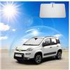 Ruiya Upgrade 2026 Parasole Parabrezza Compatibile con Fiat Panda 2013-2023 | Copertura Parabrezza Protezione Solare Isolamento Termico Copriparabrezza Auto