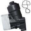 Huiruhy Filtro olio Alloggiamento Filtro olio Radiatore olio Compatibile con A3 A4 A6 Q5 TT 1.6 2.0 TDI 03L115389G 03L115389B