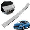 Chromemaster | Protezione paraurti Posteriore | Compatibile con Ford Fiesta MK8 dal 2017- | Acciaio INOX lucido/cromato | Protezione paraurti protegge la vernice del paraurti dai graffi