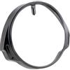 Generico Ghiera fanale anteriore in acciaio - Cornice faro - Colore Nero - Rotondo - Piaggio 125 150 200 Vespa PX Prima serie - CI0800