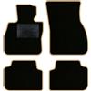 QUEMAR Tappetini Auto compatibili con Mini Clubman II F54 dal 2015/ Kit Tappeti Moquette e Gomma su Misura (Set 2 Anteriori + 2 Posteriori) / Ricami e Colori Personalizzati (0 Ricami, Bordo Beige)