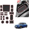 BIBIBO Tappetini antiscivolo compatibili con Mini Cooper F65 2025 2026, tappetini in gomma antiscivolo, tappetini antiscivolo per porte e console centrale (versione a benzina a cinque porte)