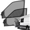 kswiown Zanzariere per Porta Anteriore (Coppia) Set 2 Pezzi Protezione Solare per Finestrini Dell'Auto Compatibili con Mercedes Sprinter 2007-2025, In Rete Traspirante, per Campeggio