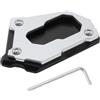 MospdyGear Kickstand piastra di espansione leggera per moto, ricambio per BMW R1200 GS/R1250 GS