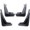 ontto Parafango auto di ricambio in plastica paraspruzzi adatto per Audi A3 8 V Sport (Sline) berlina 2016 - 2020 Parafango anteriore e posteriore Mudflap