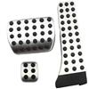 Baiqimv Pedali Per Auto In Per Mercedes Benz CES GLK SLK CLS Classe SL W203 W204 W211 W212 W210 Acceleratore Poggiapiedi Freno Pedale Auto(AT without Rest)