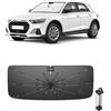 Ruiya 2026 Upgrade Ombrello Parasole Auto Parabrezza Compatibile con Audi A1 A3 A4 A5 2018-2026, Parasole Anteriore Pieghevole Protezione UV, Accessori Auto Audi A5