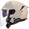 LS2, Casco Moto Jet VERSO II AQUA Ivory, S