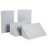 Lenacustica Bass Trap Angolare per Basse Frequenze, 25x100 cm, Assorbimento Acustico, per Studi di Registrazione e Home Studio. Non spedito Sottovuoto (Bianco)