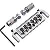 SAPHUE Wraparound Bridge Cordiera Intonatable Combo Bridge Cordiera per chitarra elettrica a corpo solido (cromato)