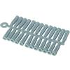 RAM CHEVILLES ET FIXATIONS Tassello Aggrip, 8 mm, rosso, confezione da 100