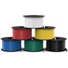 NAOEVO 14 Gauge Wire 90ft, 14 AWG Silicone Wire 15ft Each Spool, 6 Colors Flexible Tinned Copper Wire Electrical Wire 14 Gauge, Hookup Wire Kit for Breadboard/Automotive/DIY/Battery, 200℃ 600V