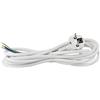 Emos Flexo cavo PVC 3 x 1,5 mm, 3 m, colore bianco, KF CR2 H05VV-F F3 hy005 M-F