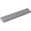 Keychron Poggiapolsi in silicone grigio da 32,7 cm per V1 / V1 Max / V2 / V2 Max / Q1 / Q1 Pro / Q1 HE / Q1 Max / Q2 / Q2 Pro / Q2 Max / Q2 HE / P1 Pro / P1 HE, base antiscivolo, supporto per