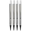 Monteverde Stylo Roller Sheaffer-Recharge pour stylo Roller fin-Noir-Lot de 4 (S223BK)