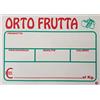 Generico Segnaprezzi PVC Ortofrutta Bianco con Tracciabilità,cancellabile. Spessore 0,7mm Dim. : 150 X 100 H mm. Confezione da 30 pezzi. Completi di Molletta per Ceste e Cassette + Pennarello