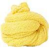 Controcorrente VIALESCARPE - Il Ponchetto Limone - Maxi scialle in tessuto rayon, morbido, semitrasparente dalla texture leggera e retata. Bordi ondulati. Donna. Giallo. Tg. UNI