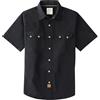 Dubinik® Camicia a Quadri Uomo Bottoni Automatici Western Cotone Leggero Lavoro Casual Estiva Manica Corta
