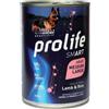 Prolife Cane Smart Adulto Medium&Large Agnello & Riso Lattina 400 Gr