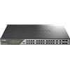D-Link DSS-200G-28MPP switch di rete Gestito L2 Gigabit Ethernet (10/100/1000) Supporto Power over (PoE) 1U Grigio [DSS-200G-28MPP/E]