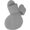 DOACT Tappetino Lavapiedi per Doccia, Tappetino Lavapiedi, Ventose Potenti, Silicone Portatile, per Evitare Scivolamenti (GREY), DOACTi9egpd47mr-13