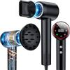 SnugLuv Asciugacapelli, 160.000 giri/min phon capelli professionale, asciugacapelli ionico da 200 utilizzato per asciugatura rapida, asciugacapelli silenzioso phon con diffusore e accessori