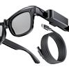 HanCenDa Power Bank da viaggio per occhiali RayBan Meta AI Gen 1/2, mini power bank ultra leggero indossabile per Wayfarer, Headliner, Skyler, ricarica rapida, caricabatterie magnetico portatile con porta