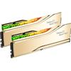 G.SKILL Trident Z5 Royal Neo Series (AMD Expo) DDR5 RAM 64GB (2X 32GB) 6000MT/s CL26-36-36-96 1.45V Memoria per computer desktop U-DIMM - Oro (F5-6000J2636H32GX2-TR5NG)