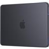 EooCoo Compatibile con Cover 2026 Apple MacBook Neo da 13 Pollici, (A18 Pro, A3404) Colore Ufficiale Corrispondente al 100%, Antigraffio,Custodia Rigida Protettiva per Laptop - Nero Opaco traslucido