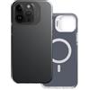 MOFT Custodia per telefono magnetica forte, Magsafe Enhanced a prova di caduta protezione antigraffio auto-guarigione, resistente al giallo per iPhone 14 Plus, Nero